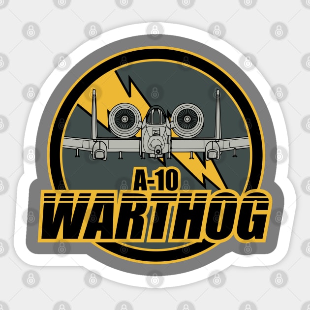 A-10 Warthog Sticker by TCP